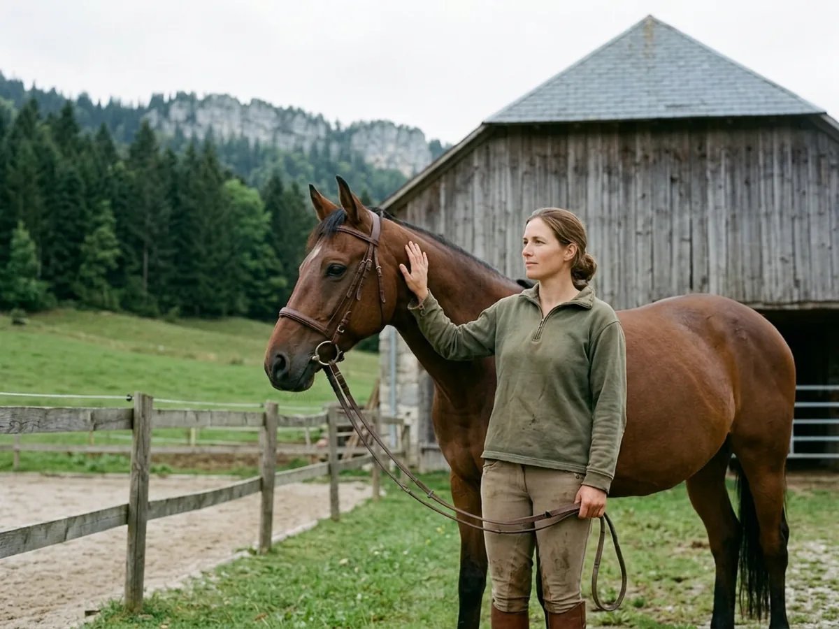Cours d'équitation à Cornillon-en-Trièves, Isère