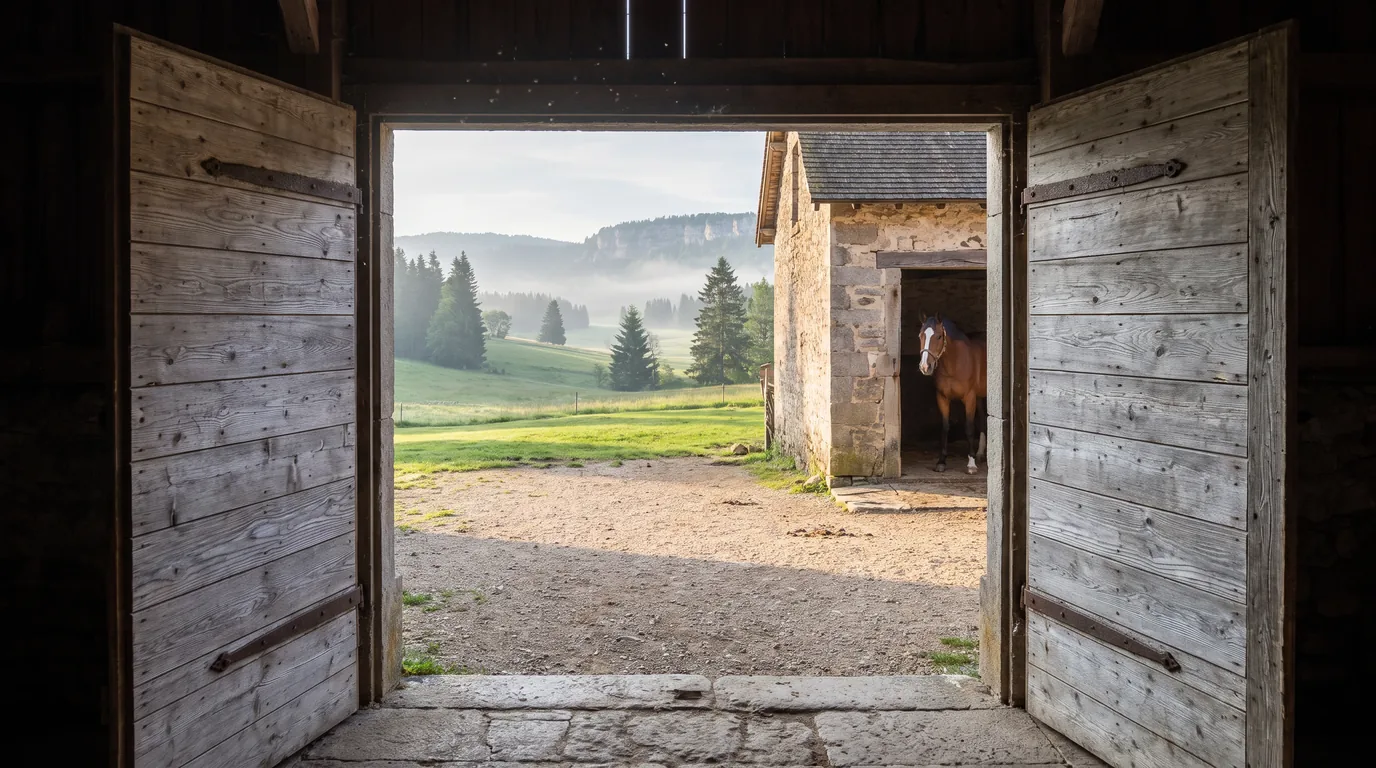 Entrée, Equi'Dira, centre équestre à Cornillon-en-Trièves