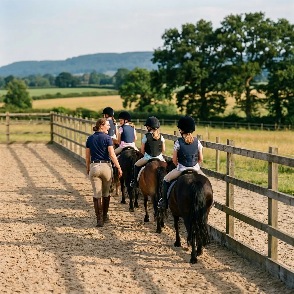 Cours de poney à Cornillon-en-Trièves, Isère